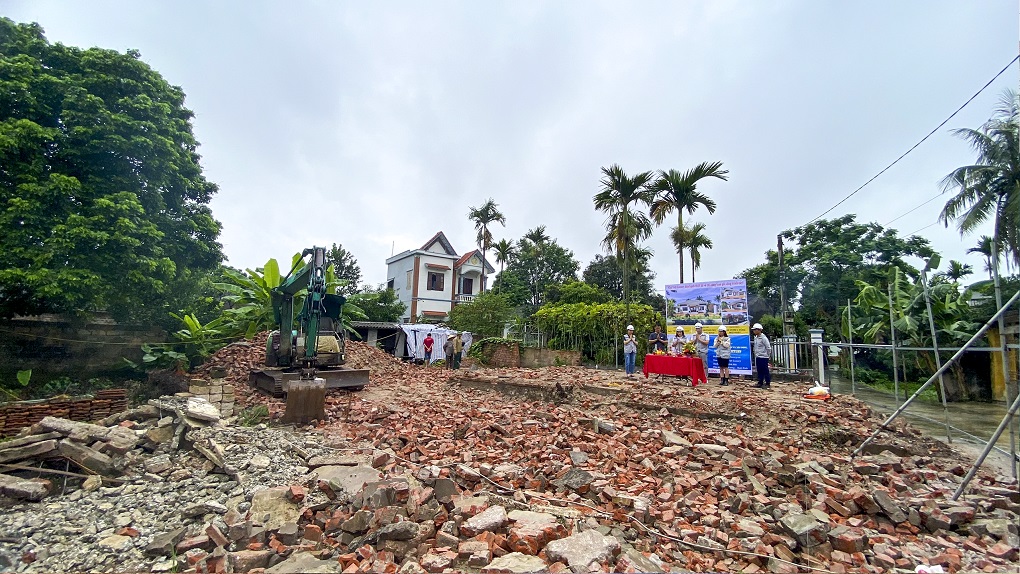 Lễ động thổ công trình nhà vườn mái Nhật của Nhà Việt Luxury tại Thái Bình