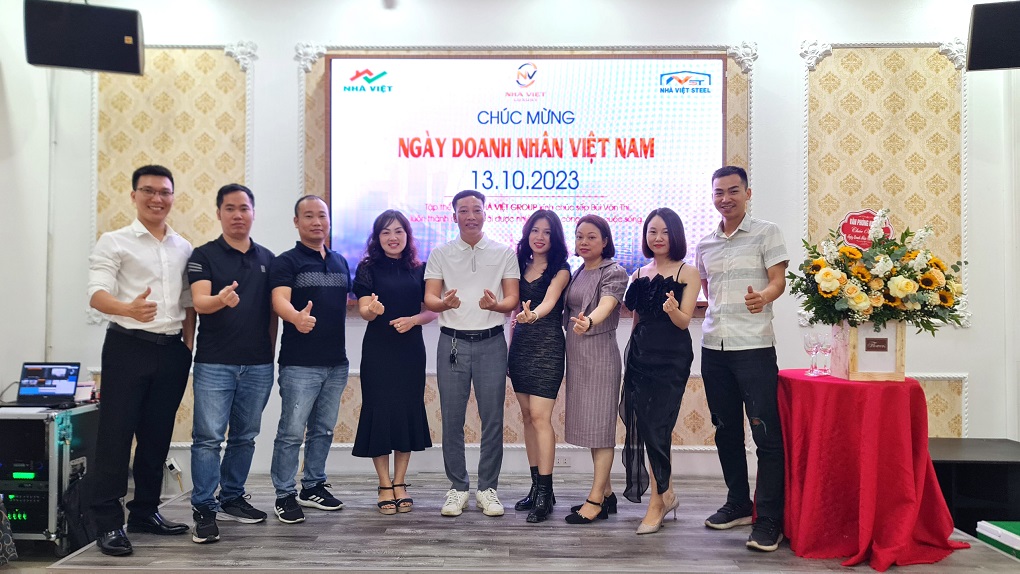 Nhà Việt chúc mừng ngày Doanh nhân VN 13.10