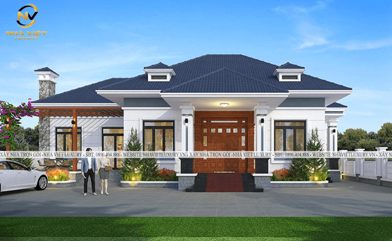 Hình ảnh nhà cấp 4 đẹp xây dựng phổ biến trong những năm trở lại đây.