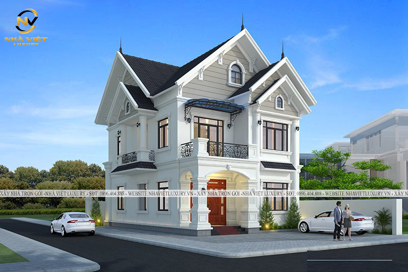 Biệt thự mái thái đẹp